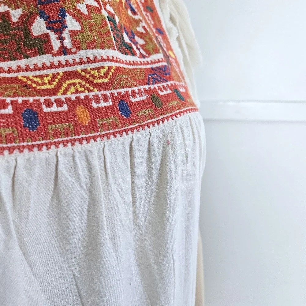 Free People intricately embroidered